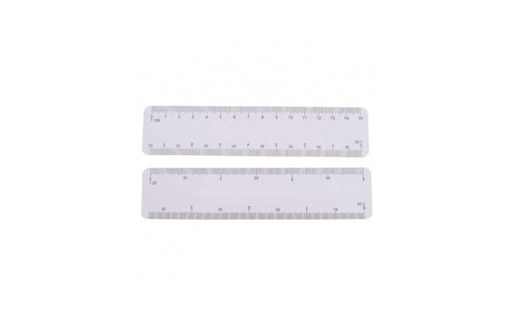 Promotional Budget 6 inch/150mm Scale Ruler, Personalised by MoJo ...
