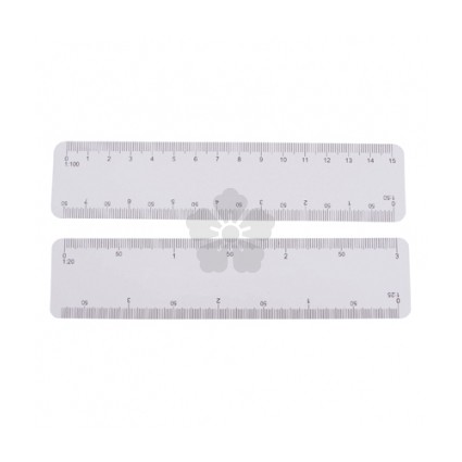 ruler scale budget inch 150mm description