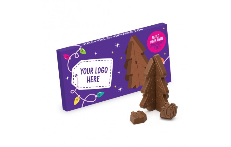 Build Your Own 3D Chocolate Tree Eco Box