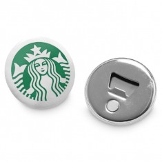 Button Badge Bottle Opener Magnet
