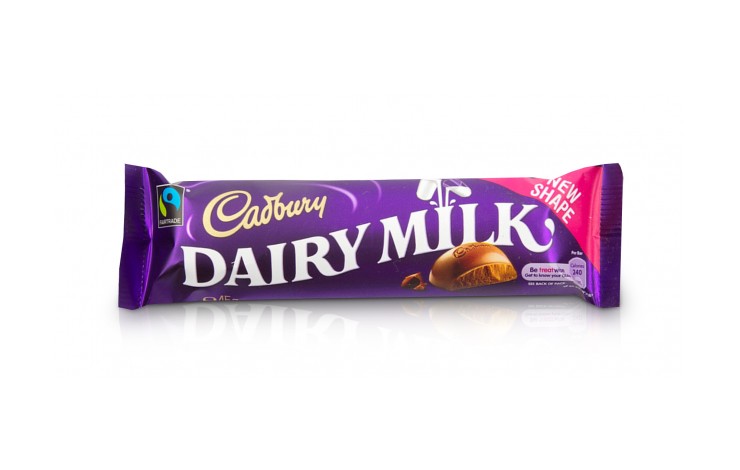 Cadbury Dairy Milk Chocolate Bar 45g