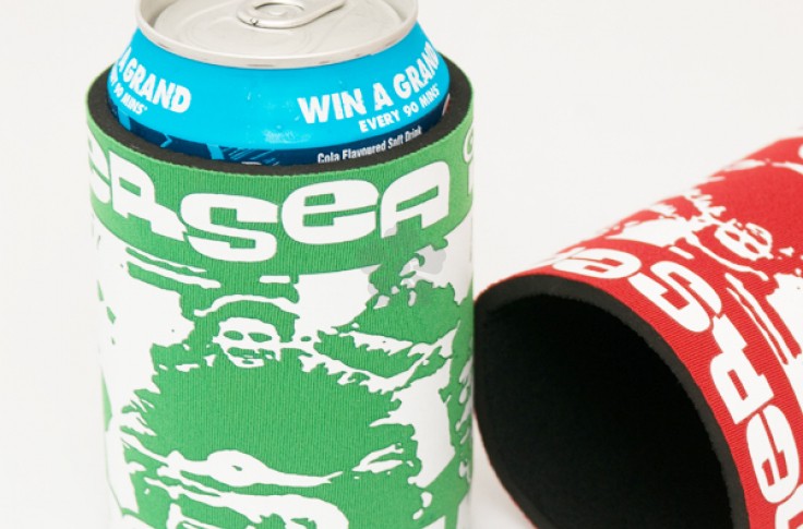 Promotional Can Koozie, Personalised by MoJo Promotions