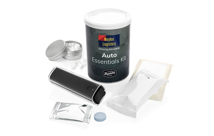 Car Essentials in a Tin