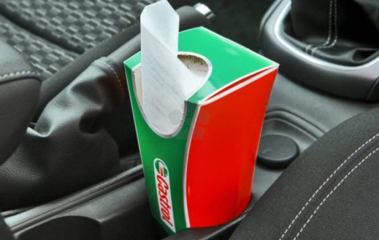 Car Tissue Cup