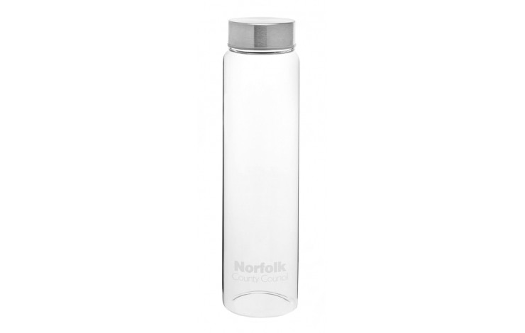 Charter Reusable 1L Glass Bottle