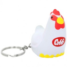 Chicken Stress Keyring