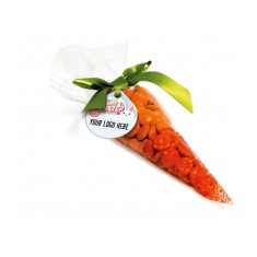 Chocolate Beanies Carrot Bag