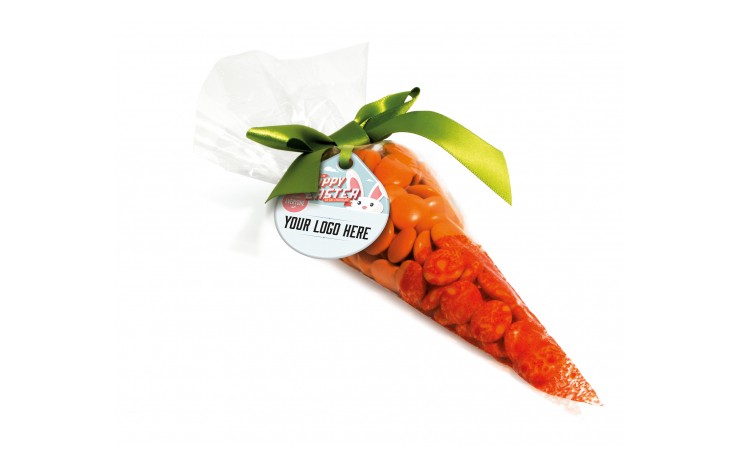 Chocolate Beanies Carrot Bag