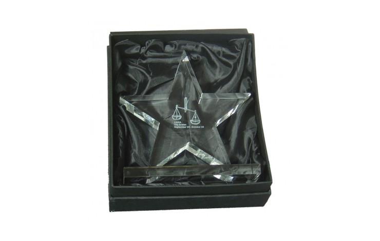 Crystal Star on a Crystal Base