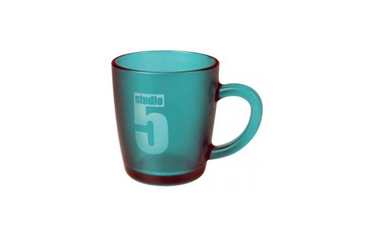 Colour Coat Glass Mug