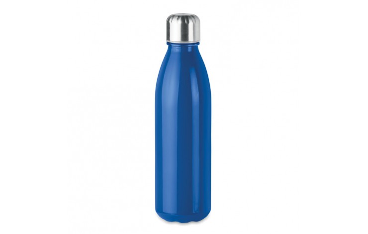 Coloured Glass Travel Bottle