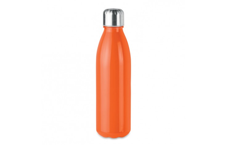 Coloured Glass Travel Bottle