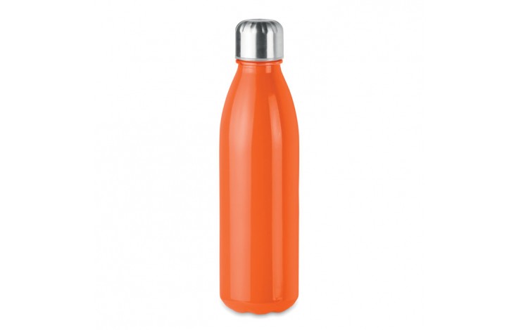 Coloured Glass Travel Bottle