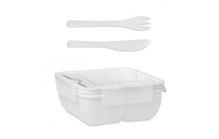 Compact Lunchbox with Cutlery