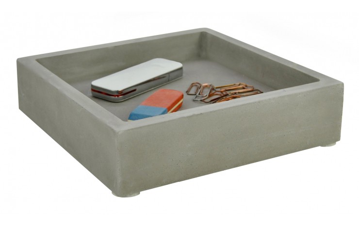 Concrete Desk Tray