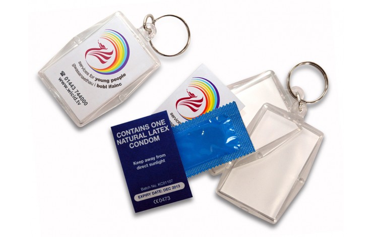 Condom Keyring