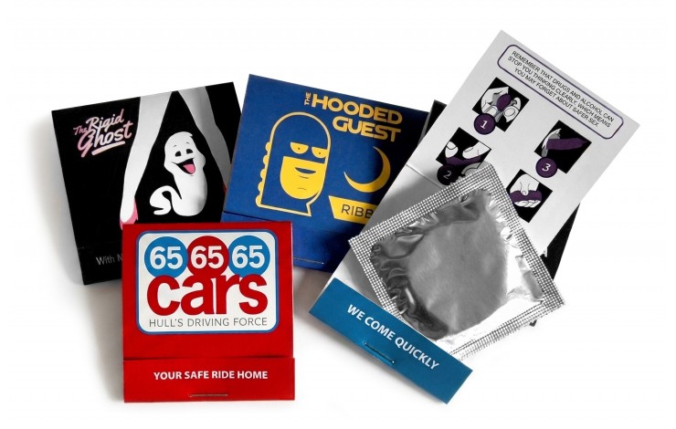 Condom Matchbook