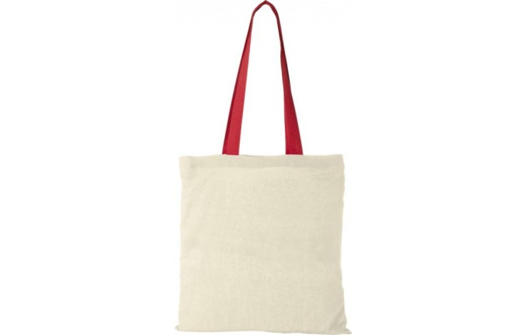 Contrast Cotton Tote