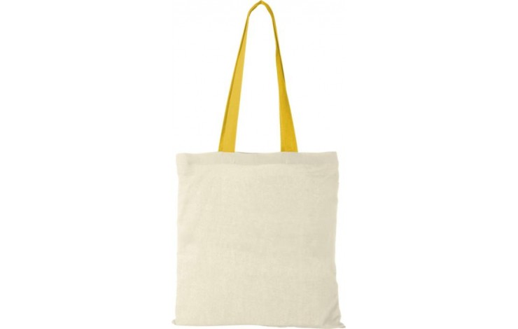Contrast Cotton Tote