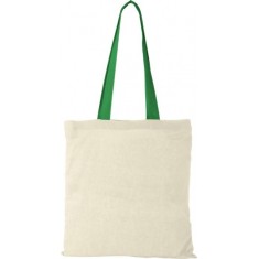 Contrast Cotton Tote