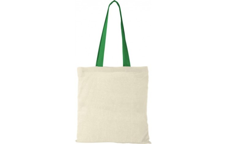 Contrast Cotton Tote