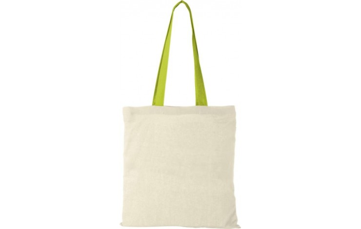 Contrast Cotton Tote