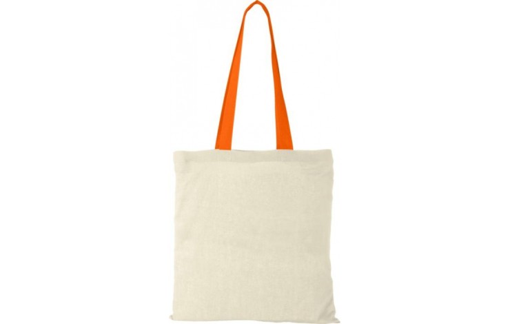 Contrast Cotton Tote