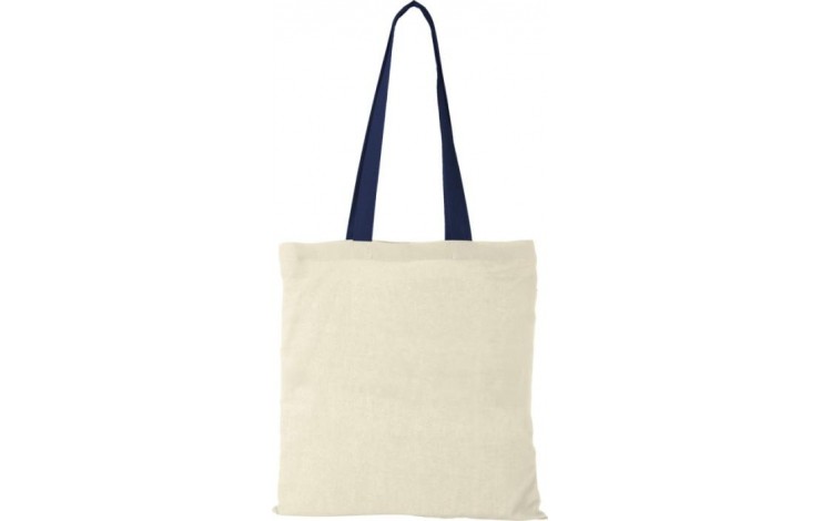 Contrast Cotton Tote