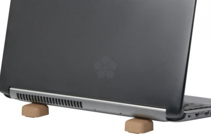 Cork Laptop Stand