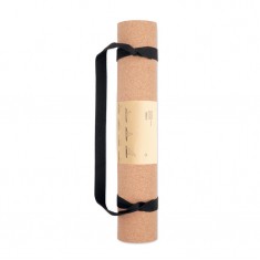 Cork Yoga Mat with Carry Strap