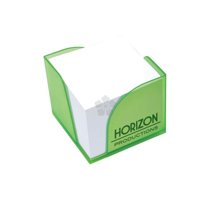 Promotional Corner Memo Holder, Personalised by MoJo Promotions