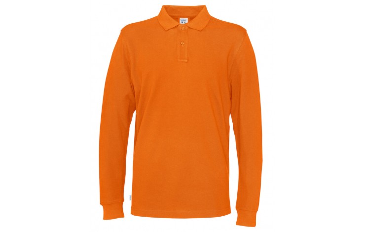 Cottover Organic Long Sleeve Polo Shirt