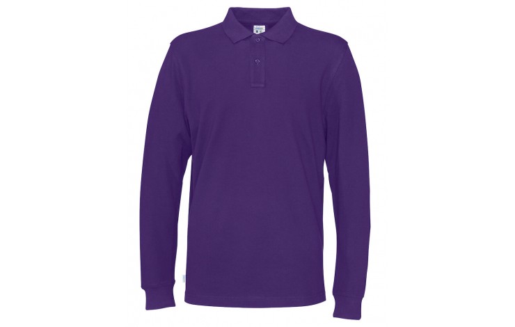 Cottover Organic Long Sleeve Polo Shirt
