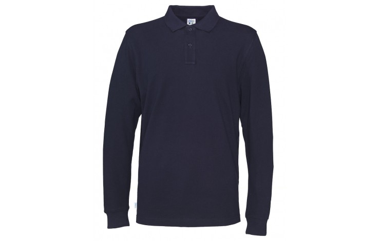 Cottover Organic Long Sleeve Polo Shirt