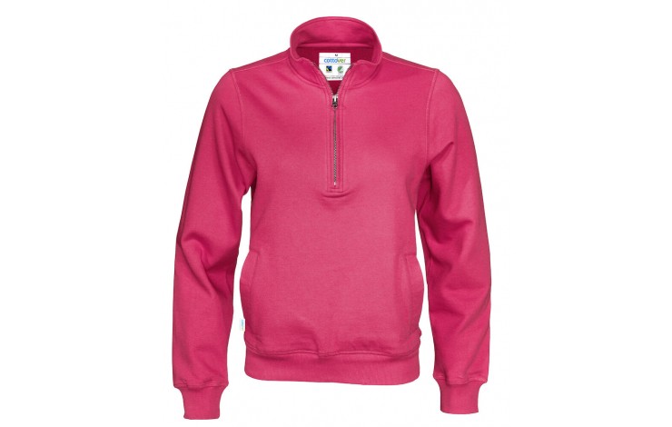 Cottover Zip Neck Sweater