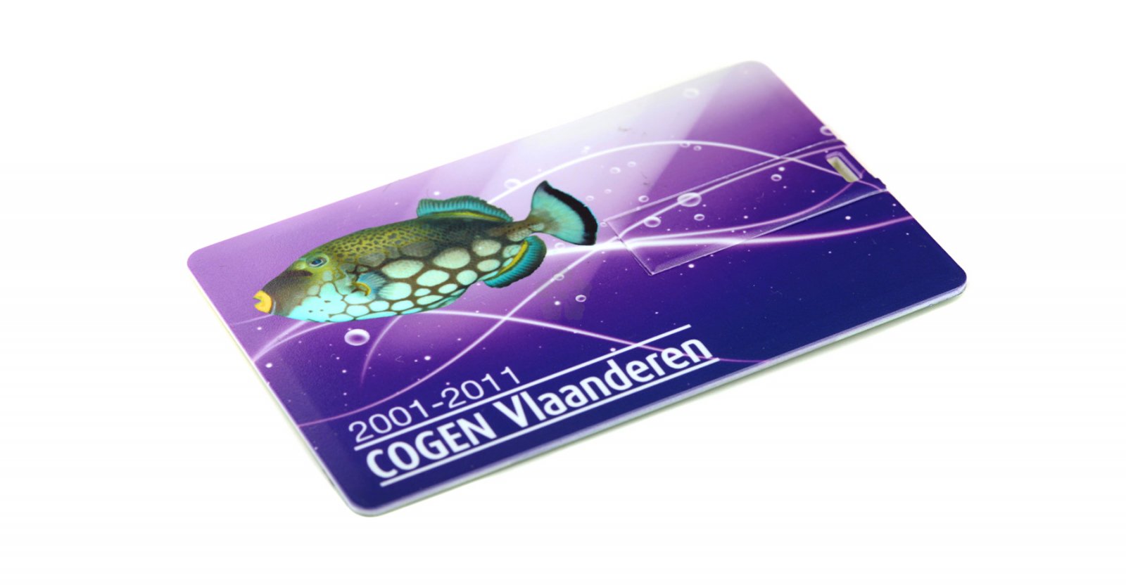 Promotional Credit Card Flash Drive, Personalised by MoJo Promotions