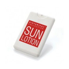 Credit Card Sun Protection Spray
