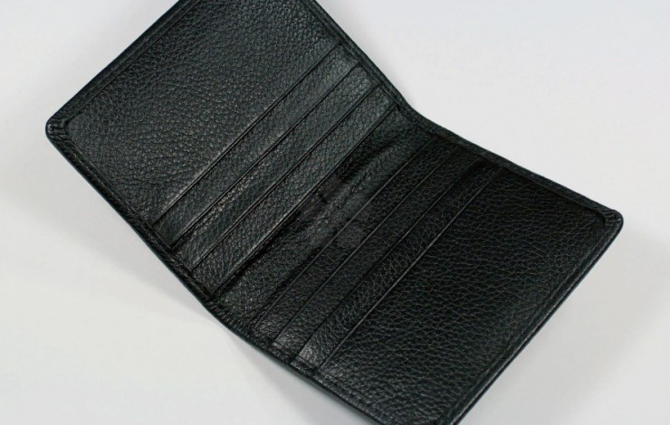 Nappa Leather Credit Card Wallet