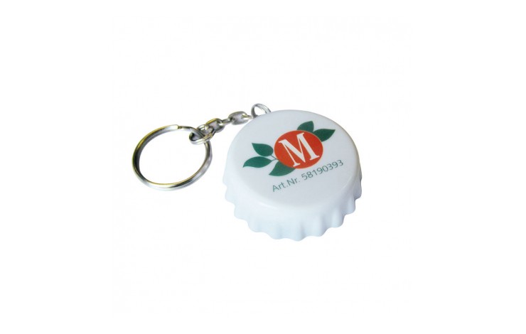 Crown Top Bottle Opener Keyring
