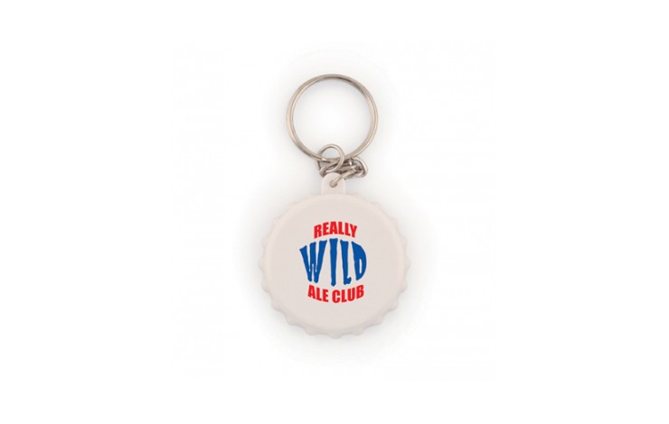 Crown Top Bottle Opener Keyring