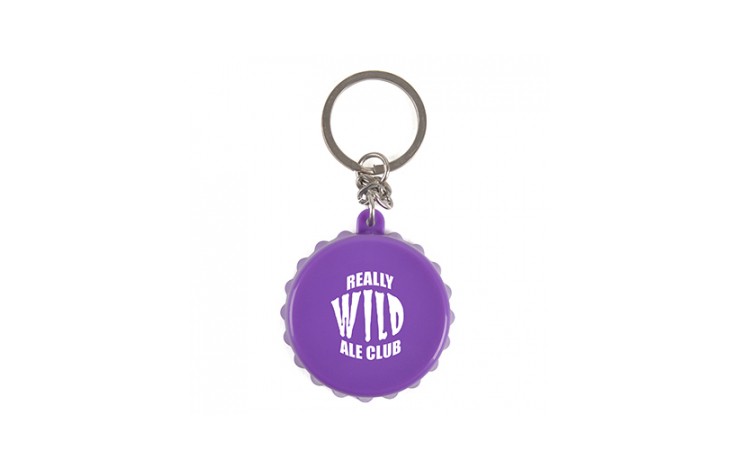 Crown Top Bottle Opener Keyring