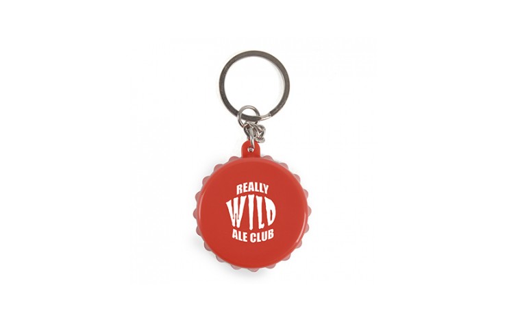 Crown Top Bottle Opener Keyring