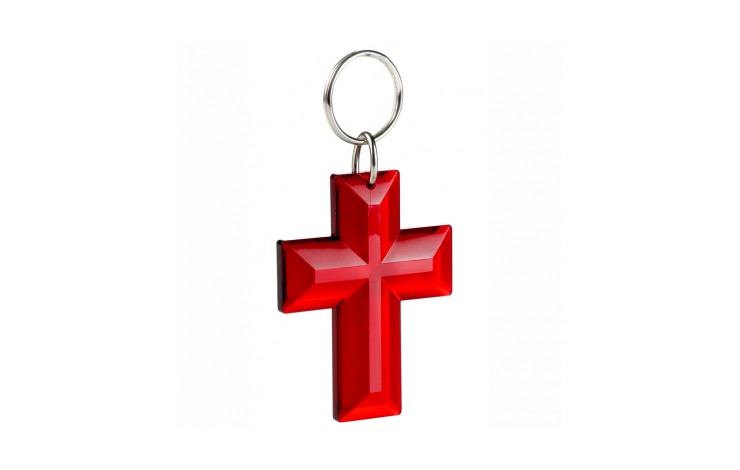 Crucifix Keyring