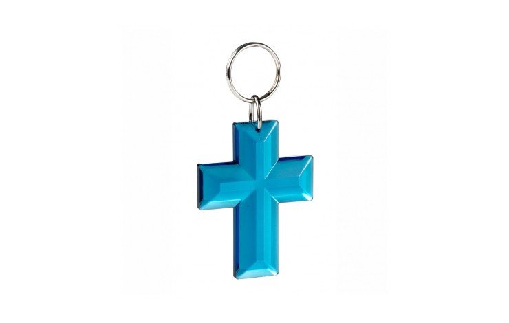 Crucifix Keyring