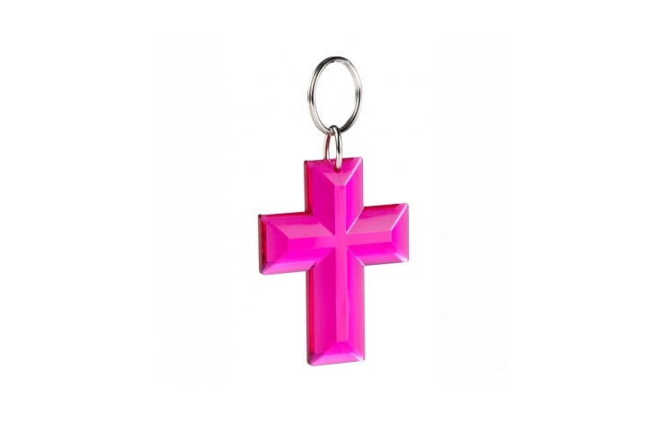 Crucifix Keyring