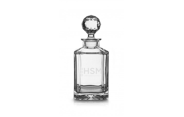 Crystal Square Spirit Decanter