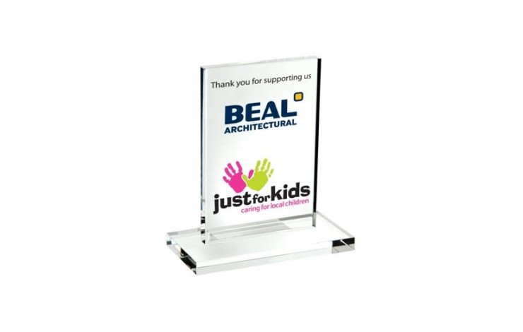 Crystal Trophy Block