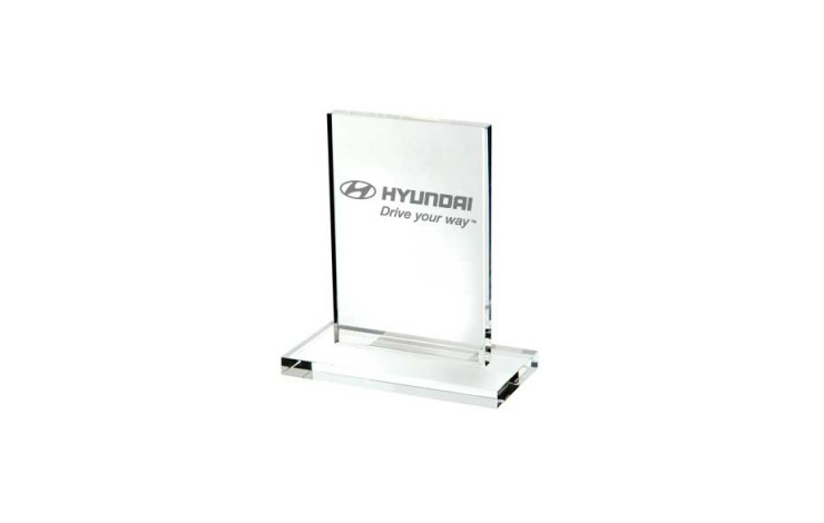 Crystal Trophy Block