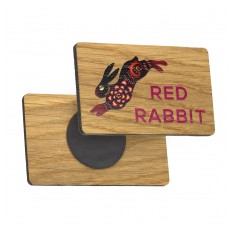 Custom Oak Fridge Magnet