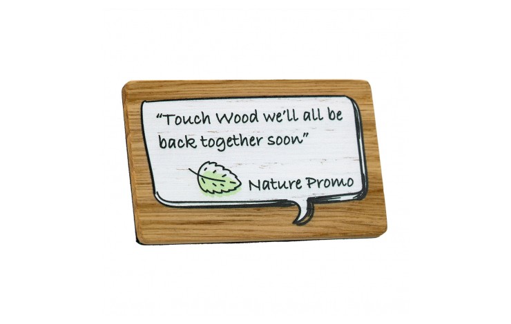 Custom Oak Fridge Magnet